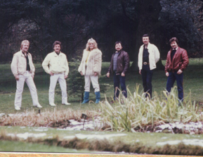 Harmony Grass photo shoot just before appearing on an RTE Show late (Ireland ’80s)